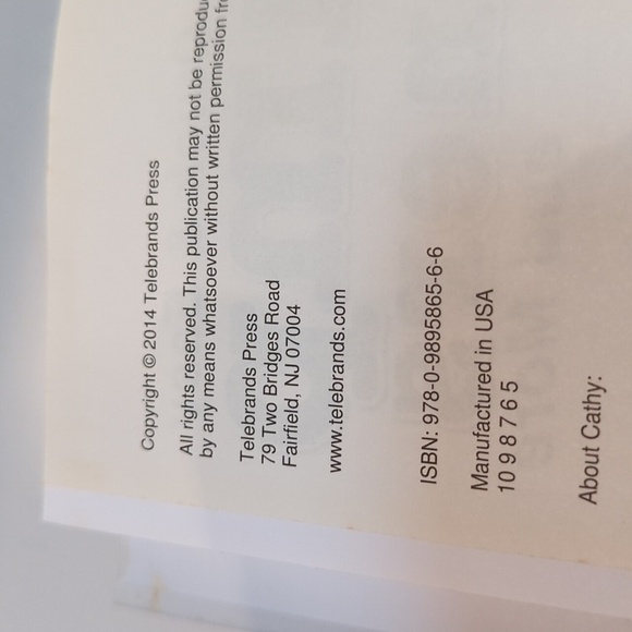 Cathy Mitchell Quick & Easy Dump Dinners As Seen on TV HB Book 2014 - Picture 6 of 6